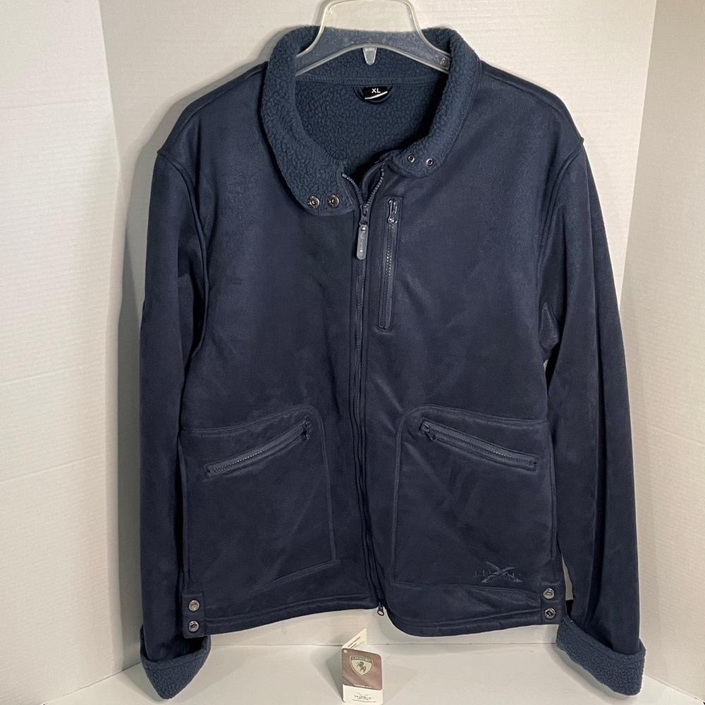 Moxie Equestrian Cavalero  Full Zip Jacket Coat Men's  XL Sherpa Lined  NWT